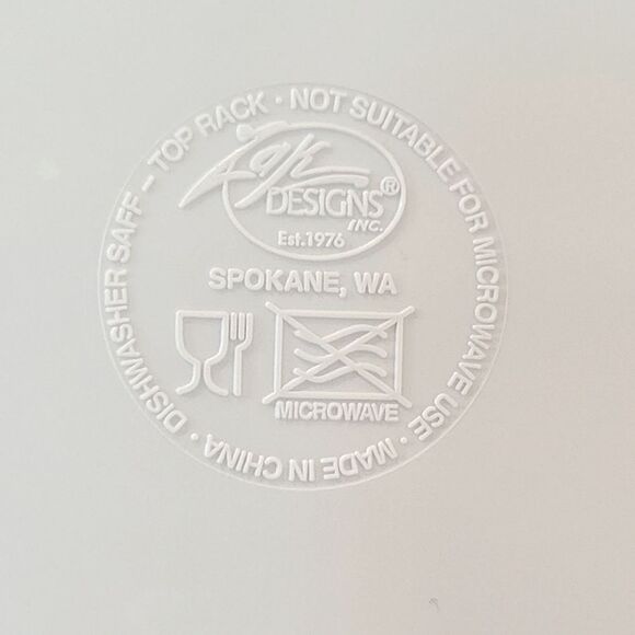 Zak Designs Nursery Rhyme "Hey, Diddle, Diddle" Children's  Melamine Plate & Cup - Picture 4 of 11